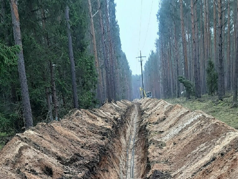 PGE Dystrybucja chowa przewody pod ziemię